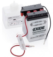 Exide baterie maxiscuter 6N4-2A-4 70x70x95 6V 4Ah 10A Ducati foto