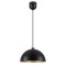 Pendul sfera GoodHome Songor, negru, 1xE27, 60W, cablu reglabil