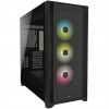 Carcasa iCUE 5000X RGB Tempered Glass Mid-Tower ATX, Corsair