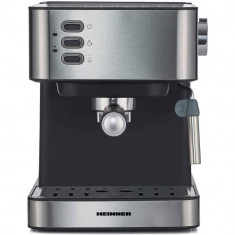 Espressor Manual Heinner HEM-B2016BKS 1.6 Litri 20 bar 850W Argintiu foto