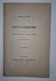 Carte veche 1907 Pompiliu Eliade Catilinara
