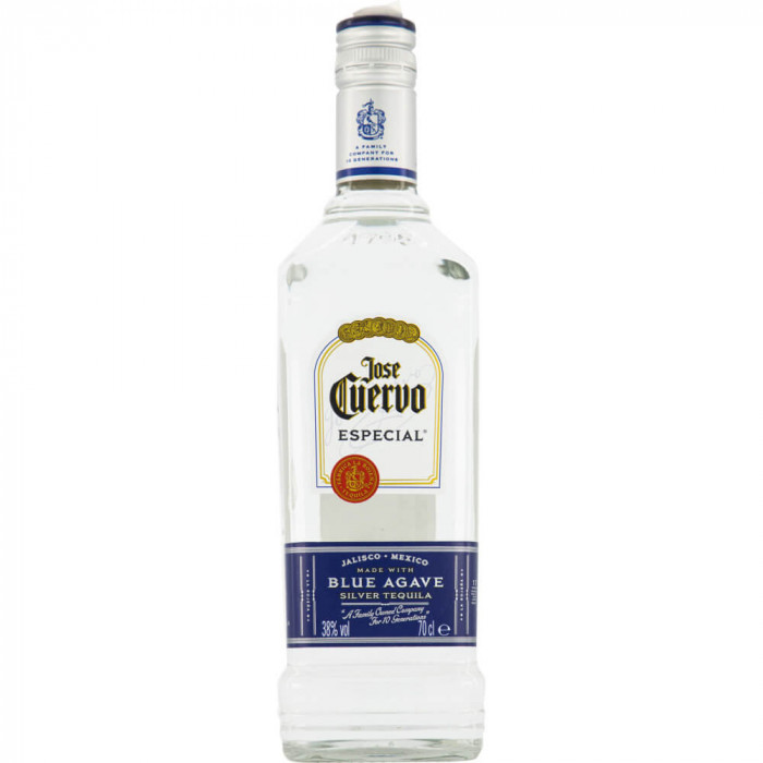 Tequila Jose Cuervo Silver 0.7L, Alcool 38%, Tequila Silver, Jose Cuervo Silver Tequila, Bautura Spirtoasa Tequila, Tequila Alcool, Tequila Originala,