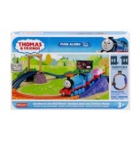 Cumpara ieftin Set de joaca Thomas &amp; Friends - Locomotiva push along Gordon si accesorii