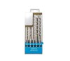 Set 5 burghie SDS-Plus &oslash;5-10mm, Raider 158101
