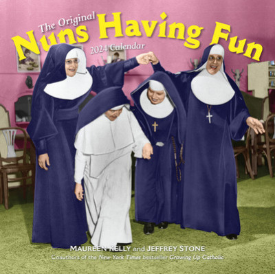 Nuns Having Fun Wall Calendar 2024 foto