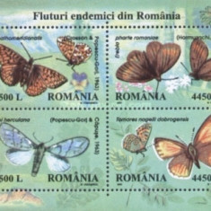 2002 - Fluturi endemici din Romania, colita neuzata