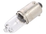 Lampă auto BAX9S transparentă 12V 6W VISIONPRO