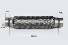 Racord Flexibil Inner &amp; Outer Braid (B) 45X250 Mm 42528 FL 60094