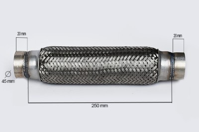 Racord Flexibil Inner &amp;amp; Outer Braid (B) 45X250 Mm 42528 FL 60094 foto