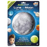 Decoratiuni de perete fosforescente - Luna, Buki France