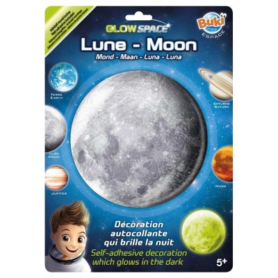 Decoratiuni de perete fosforescente - Luna foto