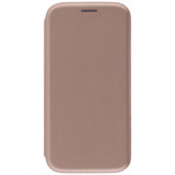 Husa Flip Cover Magnetic compatibila cu, Samsung Galaxy S23 Ultra, Gold