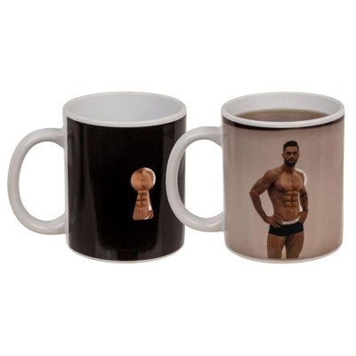 Cana Stoneware Stripper Boy cu efect termal foto