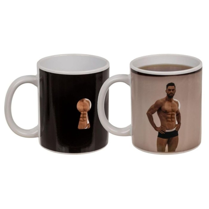 Cana Stoneware Stripper Boy cu efect termal