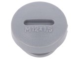 Capac Protecție Poliamidă Gri 6mm - Set 10 Buc.