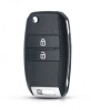 Carcasa Cheie Kia K2 K3 K5 Hyundai 2 Butoane + Lama Netaăiată Topautochei&reg;