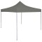 Gossi cort de petrecere pliabil pop-up, antracit, 3 x 3 m