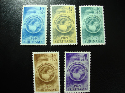 SURINAME 1969 SERIE MNH foto