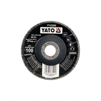 Disc slefuit 125 mm P120 Yato YT-83296 foto