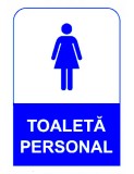 Semn de toaleta personal pentru femei
