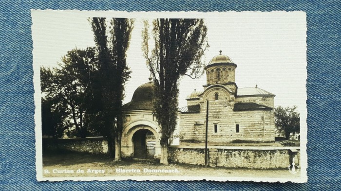44 - Curtea de Arges Biserica Domneasca / carte postala Fotofilm