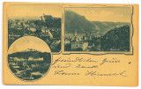 5274 - BRASOV, Litho, Romania - old postcard - used - 1899, Circulata, Printata