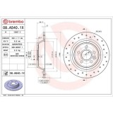Set disc frana Ford Focus 2 (Da Hcp Dp) 07.04-09.13, Galaxy 2 (Wa6) 05.06-06.15, Galaxy Mk 2 Van (Wa6) 05.06-06.15, Kuga I 02.08-11.12, Mondeo 4 (Ba7