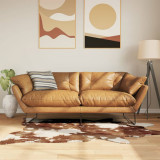 Gossi covor maro si alb 120x170 cm model vaca, lavabil