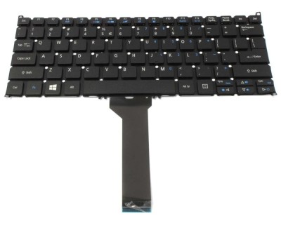 Tastatura Acer Aspire V3 331 layout US fara rama enter mic, Aspire V3 371 layout US fara rama enter mic foto