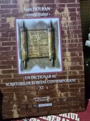 Un dictionar al scriitorilor romani contemporani XI - Ioan Holban