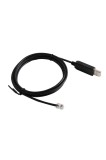 Cablu adaptor convertor serial RS232 USB la RJ9 4P4C pentru telescoapele Celestron Nexstar EQ6, pentru conectarea cutiei de control portabile la PC pr