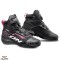 Ghete pentru scuter - motocicleta Roadster femei All season Ixon model Ranker WP LS culoare: negru/alb/fuchsia (roz) (100% waterproof) 38