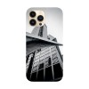 Husa compatibila cu Apple iPhone 14 Pro model Grey city, Silicon, TPU, Viceversa, Transparent, Carcasa