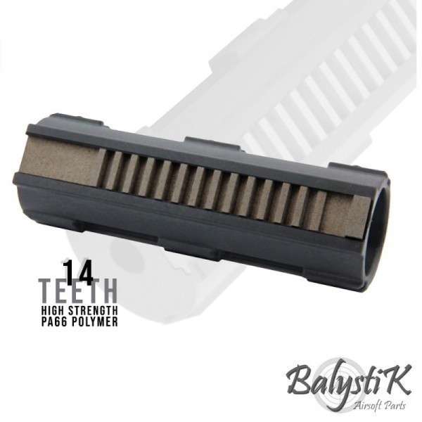 Piston ușor cu 14 dinți din oțel pentru AEG [Balystik]
