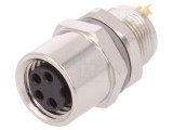 Conector M8 Mamă 4 Pini IP67 30V
