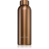 Waterdrop Thermo Steel Metal sticlă inoxidabilă pentru apă culoare Bronze Brushed 600 ml