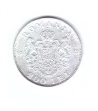 Moneda 200 lei 1942, stare foarte buna, curata