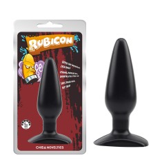 Butt Plug Chisa Novelties &raquo;Rubicon&laquo; 13,5 cm - Negru