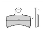 Set placute frana FT3039 &ndash; Gas Gas EC Boy &ndash; TXT Boy &ndash; Pampera &ndash; TXT 50-321cc, Oem