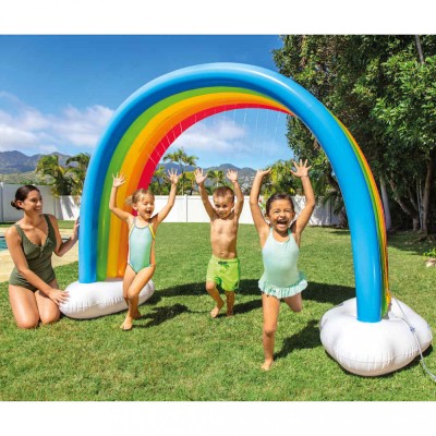 Intex Stropitoare Rainbow Cloud, multicolor, 300x109x180 cm foto
