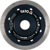 Disc diamantat Yato 115 mm, gresie/faianta, 22.2 x 1.6 mm, constructii, turatie 12000 rpm, profesional