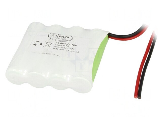 Baterie Ni-MH AA 4,8V 1600mAh cu cabluri 250mm