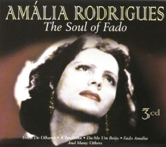 Amalia Rodrigues Soul Of Fado Boxset (3cd) foto