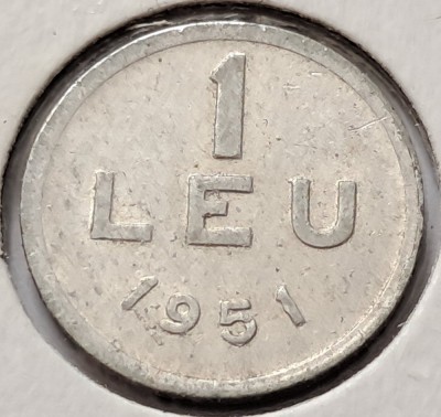 Romania, 1 Leu 1951 foto