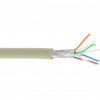 Rola 100m cablu de retea RJ45 Cat. 6A S/FTP PiMF Gri, InLine IL76899