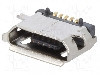 Conector USB B micro, pentru PCB, KEYSTONE - 940