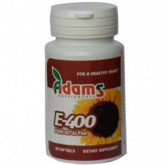 Vitamina E 400 Sintetica Adams Vision 30tbl