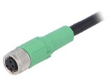 Cablu de conectare M8 4 pini 5m 30VAC 4A