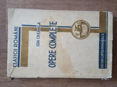 OPERE COMPLETE - ION CREANGA, 1934 foto