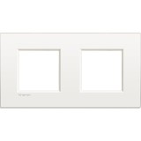 Rama Ornament AIR 2P Living Light Bticino alb LNE4802M2BN